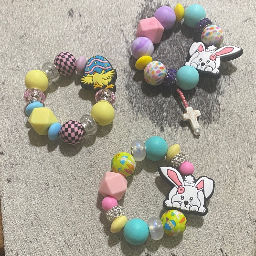Easter themed Stanley cup charms